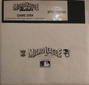 MicroLeague Baseball - Disc Image