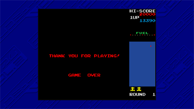 Namco Museum Vol. 2 - Screenshot - Game Over Image