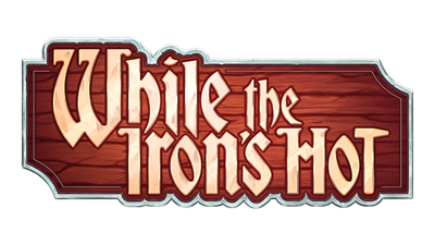 While the Iron's Hot - Clear Logo Image