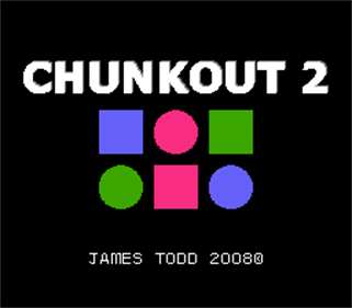 Chunkout 2 - Screenshot - Game Title Image
