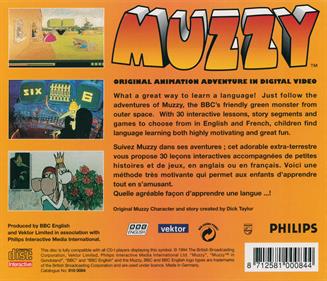 Muzzy: Learn French the Fun Way - Box - Back Image