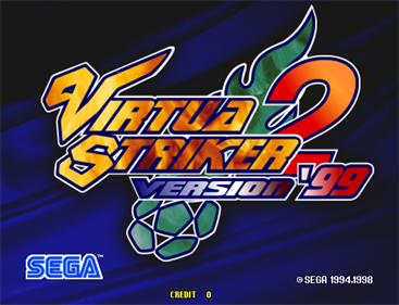 Virtua Striker 2 '99 - Screenshot - Game Title Image