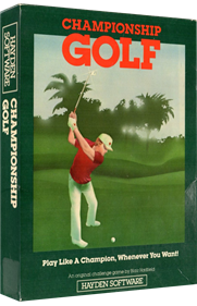 Championship Golf (1983) - Box - 3D Image