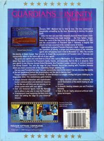 Guardians of Infinity: To Save Kennedy - Box - Back Image