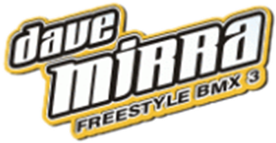 Dave Mirra Freestyle BMX 3 - Clear Logo Image
