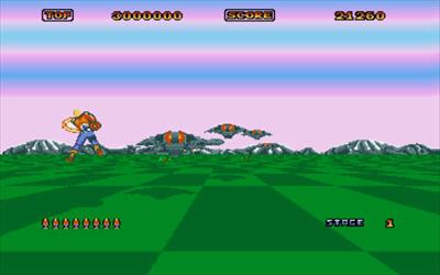 Space Harrier - Screenshot - Gameplay Image