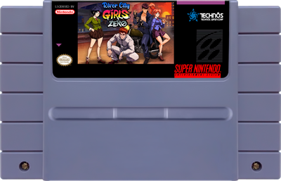 River City Girls Zero - Fanart - Cart - Front Image