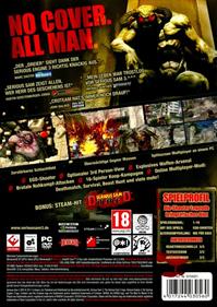 Serious Sam 3: BFE - Box - Back Image