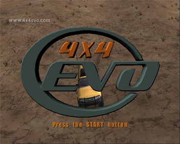 4x4 Evo - Screenshot - Game Title Image