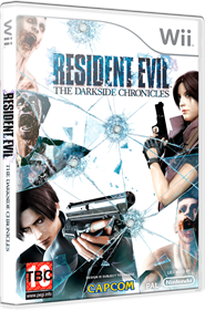 Resident Evil: The Darkside Chronicles - Box - 3D Image