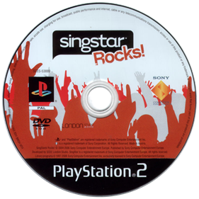 SingStar: Rocks! - Disc Image