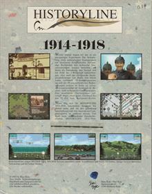 The Great War: 1914-1918 - Box - Back Image