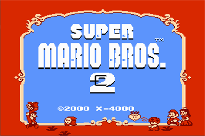 Super Mario Bros. 2 Challenge - Screenshot - Game Title Image