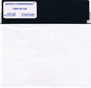 Bionic Commando (PAL Version) - Disc Image