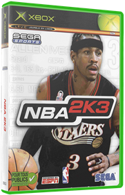 NBA 2K3 - Box - 3D Image