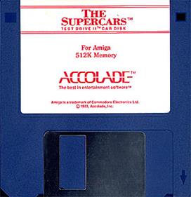 The Supercars: Test Drive II Car Disk - Disc Image