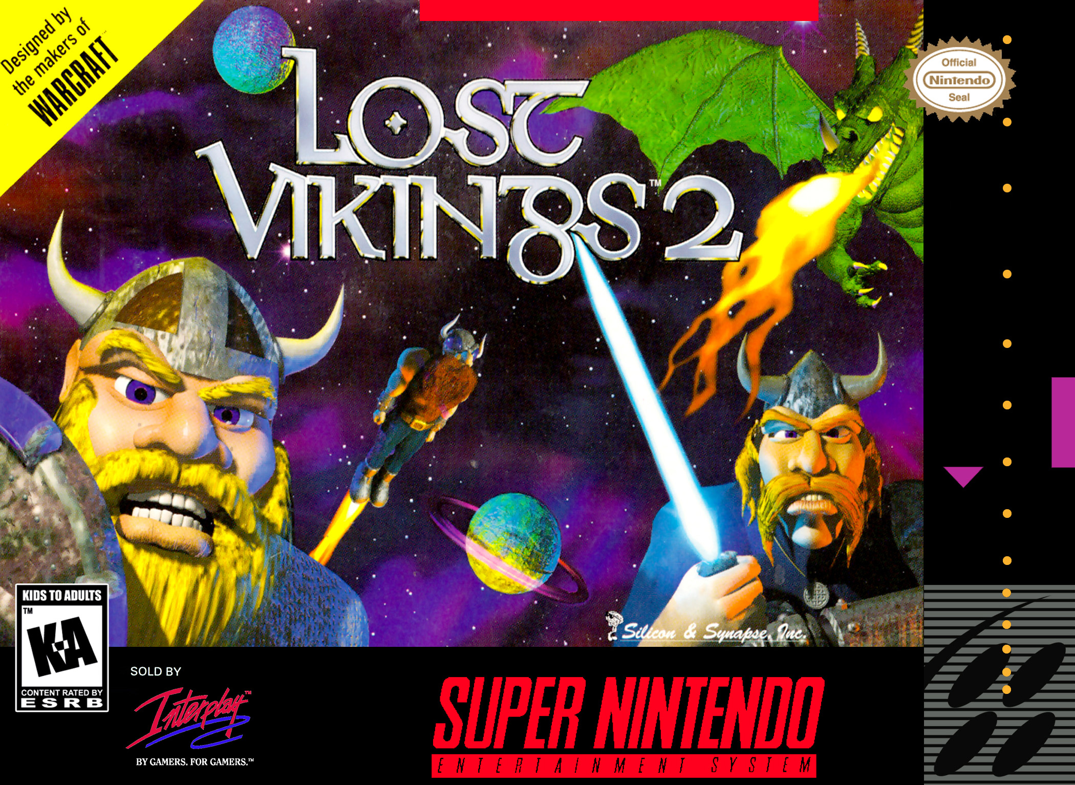 the lost vikings 2. the snes