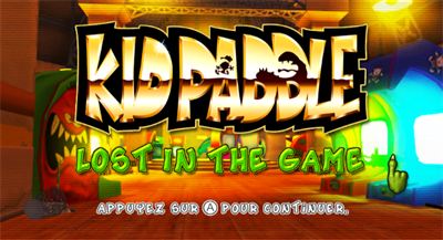 Kid Paddle: Lost in the Game - Screenshot - Game Title Image