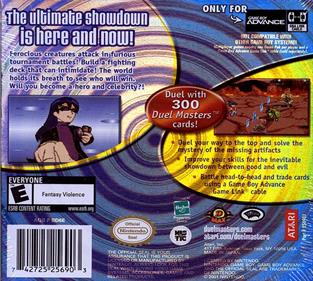 Duel Masters: Kaijudo Showdown - Box - Back Image