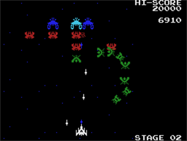 Sega-Galaga - Screenshot - Gameplay Image