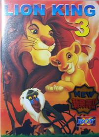Lion King 3 - Box - Front Image