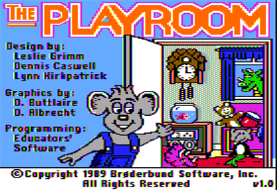 The Playroom - Screenshot - Game Title Image