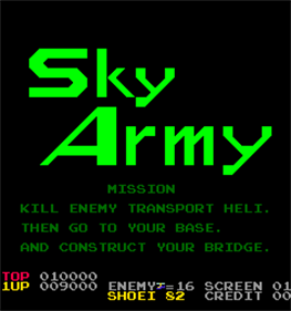 Sky Army - Screenshot - Game Title Image