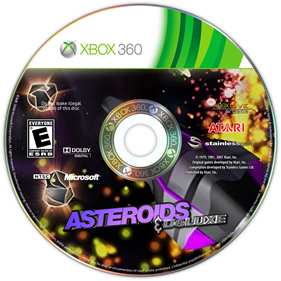 Asteroids & Deluxe - Fanart - Disc Image