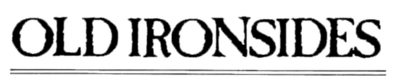 Old Ironsides - Clear Logo Image