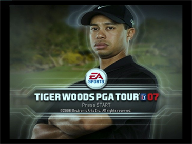 Tiger Woods PGA Tour 07 - Screenshot - Game Title Image