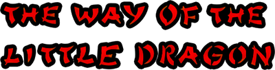 The Way of the Little Dragon - Clear Logo Image