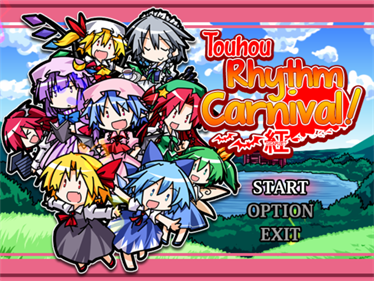 Touhou Rhythm Carnival! Scarlet - Screenshot - Game Title Image