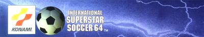International Superstar Soccer 64 - Banner Image