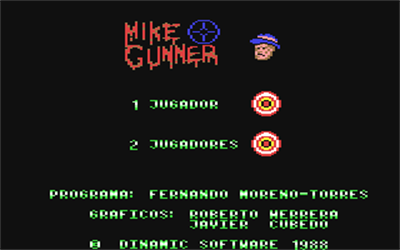 Mike Gunner - Screenshot - Game Title Image