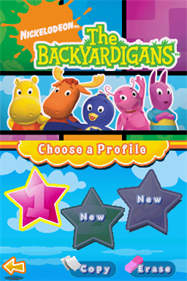 The Backyardigans - Screenshot - Game Select Image