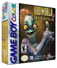 Oddworld Adventures 2 - Box - 3D Image