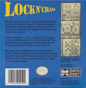 Lock n' Chase - Box - Back Image
