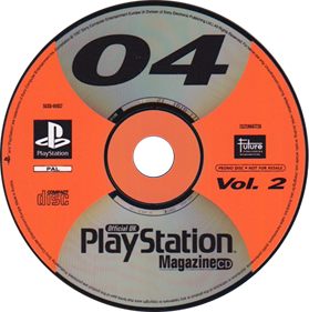 Official UK PlayStation Magazine: Demo Disc 04 Vol. 2 - Disc Image