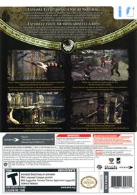 Tomb Raider: Underworld - Box - Back Image