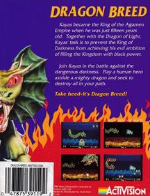 Dragon Breed - Box - Back Image