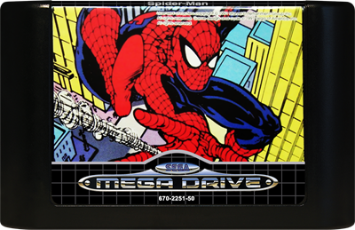 Spider-Man (Sega) - Cart - Front Image