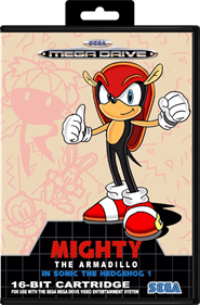 Mighty the Armadillo in Sonic The Hedgehog - Box - Front - Reconstructed Image