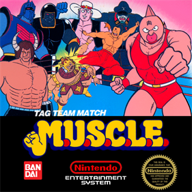 M.U.S.C.L.E.: Tag Team Match - Fanart - Box - Front Image