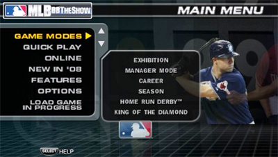 MLB 08: The Show - Screenshot - Game Title Image