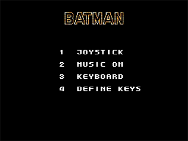 Batman - Screenshot - Game Title Image
