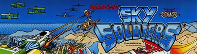 Sky Soldiers - Arcade - Marquee Image