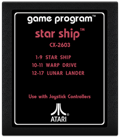 Star Ship - Cart - Front Image