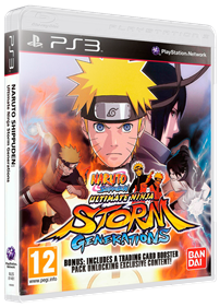 Naruto Shippuden: Ultimate Ninja Storm Generations - Box - 3D Image