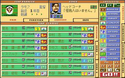 J. League Professional Soccer 1995 - Screenshot - Gameplay Image