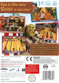 Shrek's Carnival Craze: Party Games - Box - Back Image